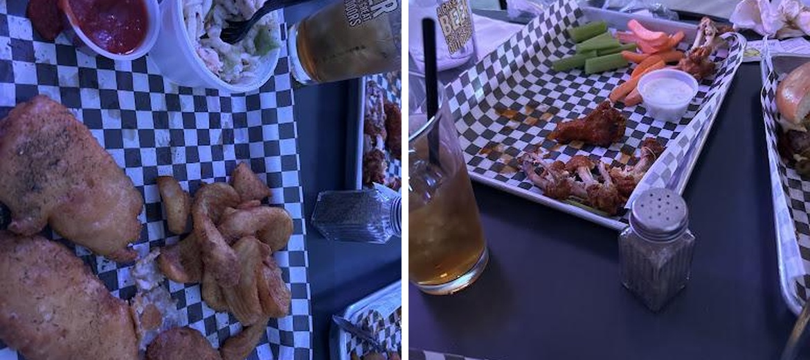 Sand Trap Sports Bar Menu